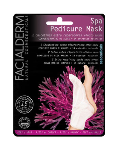 Facialderm deep repair foot socks