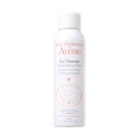 Spray de Água termal d’Avène para pele sensível.