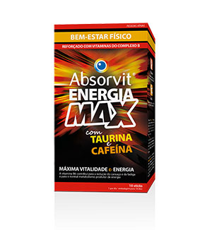 ABSORVIT ENERGIA MAX 10 STICKS