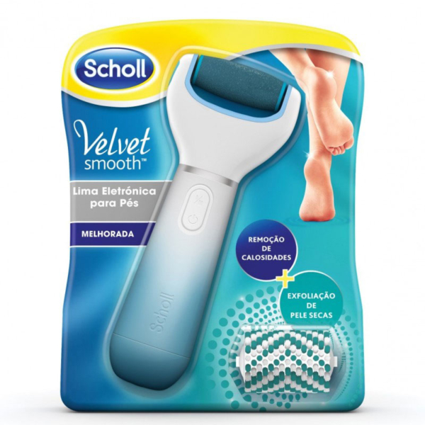 Scholl Velvet Smooth Lima Eletrónica Esfoliante Azul