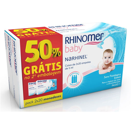 Rhinomer Baby Narhinel Soro Fisio 20×2