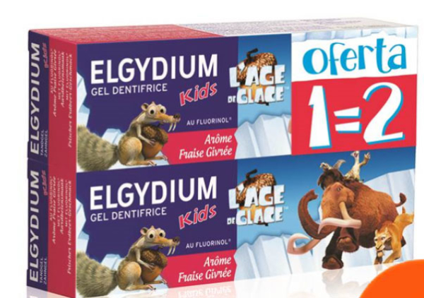 ELGYDIUM KIDS GEL MORANG IDADE DO GELO 50ML X2
