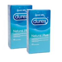 Durex Natural Plu Preservativ X12+Of 2ªEmb