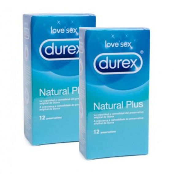 Durex Natural Plu Preservativ X12+Of 2ªEmb