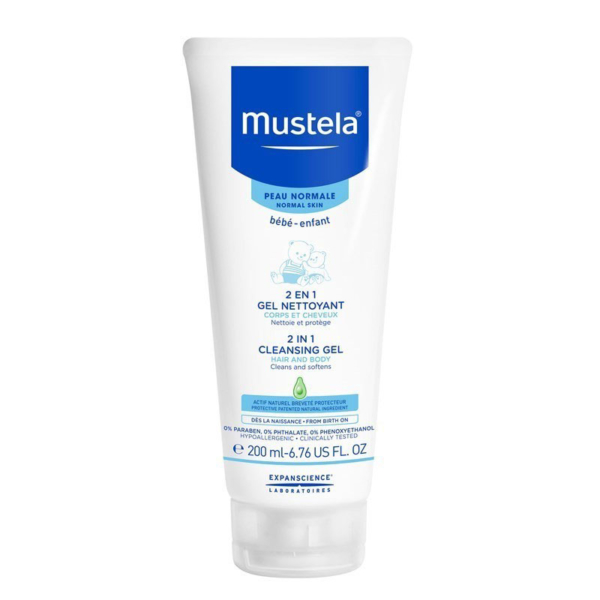Mustela Bebe Pn 2em1 Cab/Corpo 200ml