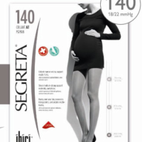 Ibici Maman Collant Gravidez 140 Den - Chamois - Tamanho 3