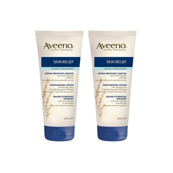 AVEENO SKIN RELIE PROMO CR MENTOL X2 2012