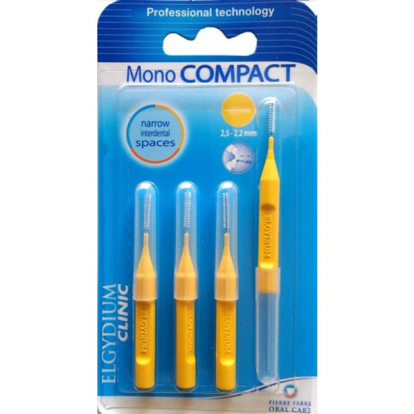 ELGYDIUM CLINIC ESCOVILHÃO MONO COMPACT AMARELO