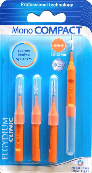 ELGYDIUM CLINIC ESCOVILHÃO MONO COMPACT LARANJA