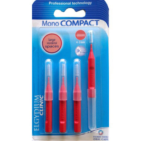 ELGYDIUM CLINIC ESCOVILHÃO MONO COMPACT VERMELHO