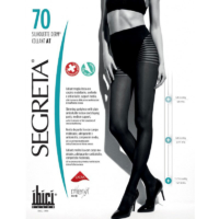 Ibici Segreta Silhouette Collant 120 Den - Preto - Tamanho 4