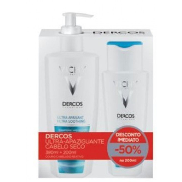 Dercos Ultra-Apaz Ch Cab Seco 390+200 -50%