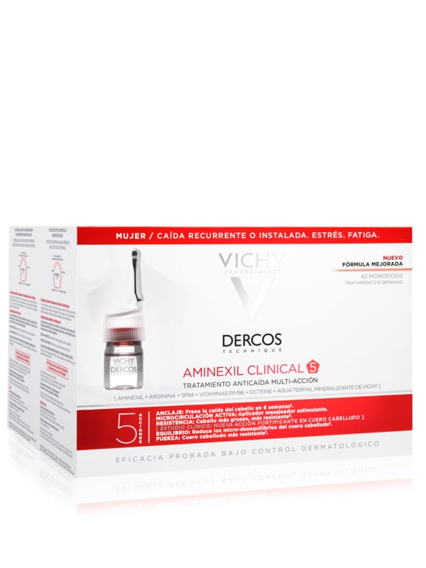 Dercos Aminexil Clinical Mulh Ampx42