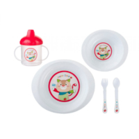 SARO ALIMENTAÇÃO LOUÇAS 5 PECAS 5282
