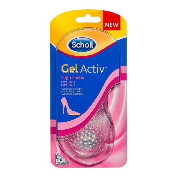 SCHOLL GELACTIV PALMILHA SALTO MUITO ALTO X2