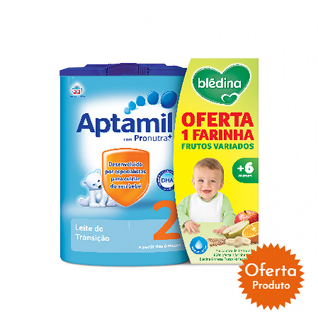 APTAMIL 2 LEITE TRANS 800G+OF FRUT VARIAD