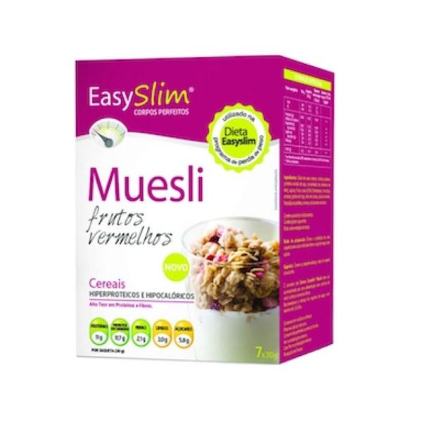 EASYSLIM CEREAIS MUESLI FRUT VERM 30GX7