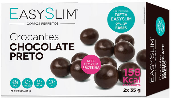 EASYSLIM CROCANTE CHOCOL SAQ 35G X 2