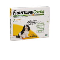 Frontline Combo Spot-On S 67 mg - Para cães 2-10 kg x 3