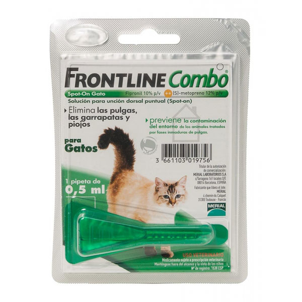 Frontline Combo Spot-On 50 mg – Para gatos e furões x 1