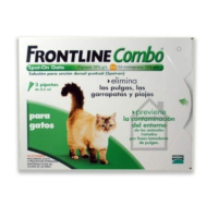 Frontline Combo Spot-On 50 mg - Para gatos e furões x 3