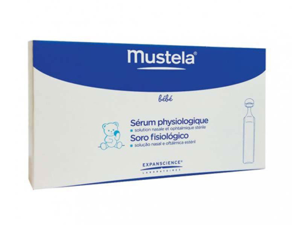 Mustela Bebe Cuid Soro Fisiol 40x5ml Pr Esp