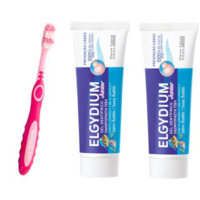 ELGYDIUM JUNIOR GEL BUBBL 50ML DUO+OF ESCOVA